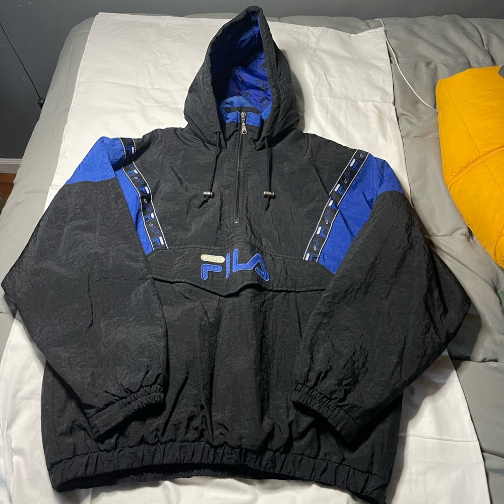 Harlem style Vintage Fila Anorak coat